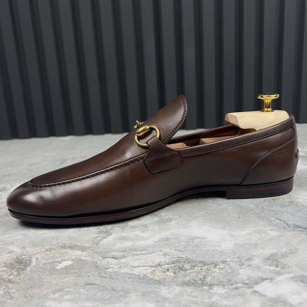 Horsebit Jordaan Loafers Patina Brown Leather