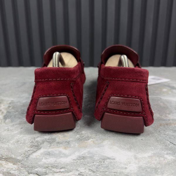 Monte Carlo Moccasins Red Suede
