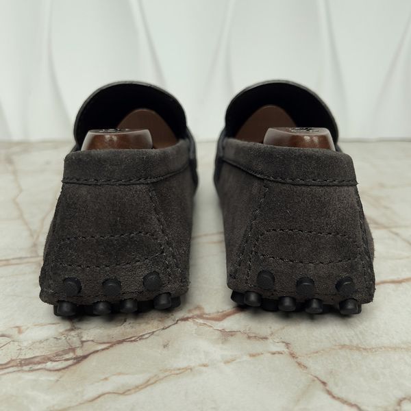 Hockenheim Moccasins Gray Suede