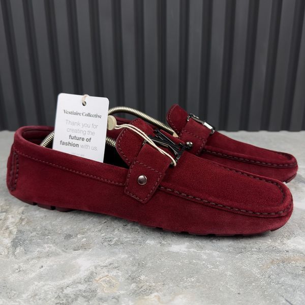 Monte Carlo Moccasins Red Suede