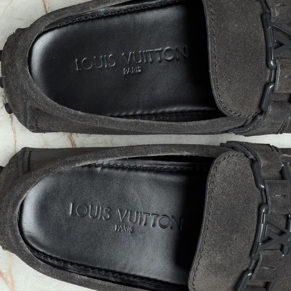 Hockenheim Moccasins Gray Suede