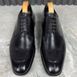 Derby Classic Shoes Black Leather