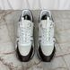 Run Away Sneakers White Mesh Monogram Leather