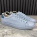 Ace Interlocking GG Sneakers Blue Leather