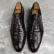 Derby Brogue Perforated Brown Leather