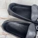 Hockenheim moccasins black damier leather