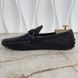 Hockenheim moccasins black damier leather