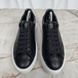 Louis Vuitton Time Out Sneakers Black Leather 3662 фото 2