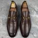 Horsebit Jordaan Loafers Patina Brown Leather
