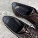 Derby Brogue Perforated Brown Leather