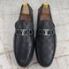 Hockenheim moccasins black damier leather