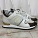 Run Away Sneakers White Mesh Monogram Leather