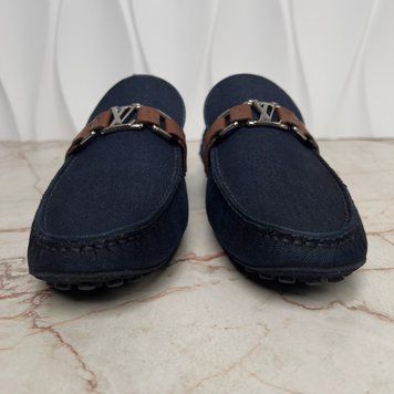 Hockenheim Moccasins Blue Denim