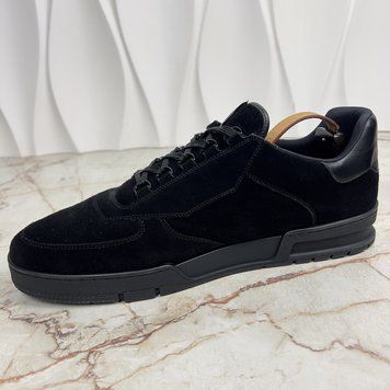 Trainer Monogram LV кросівки чорні замшеві 3321 фото
