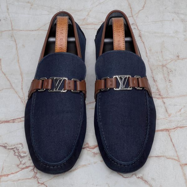 Hockenheim Moccasins Blue Denim