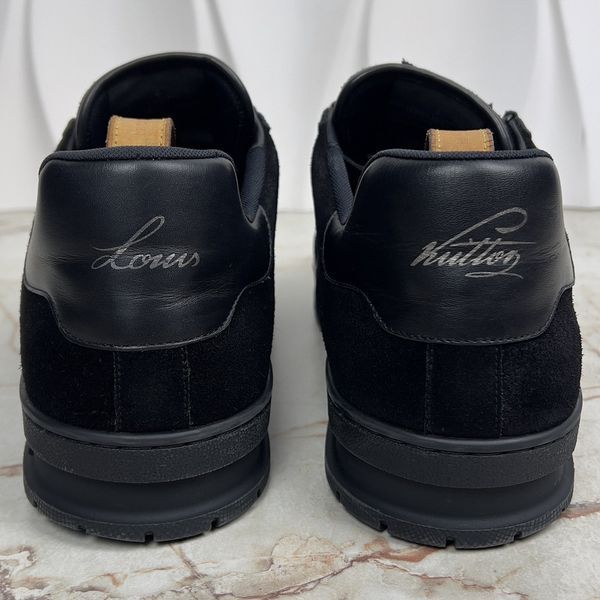 Trainer Sneaker Monogram LV Black Suede