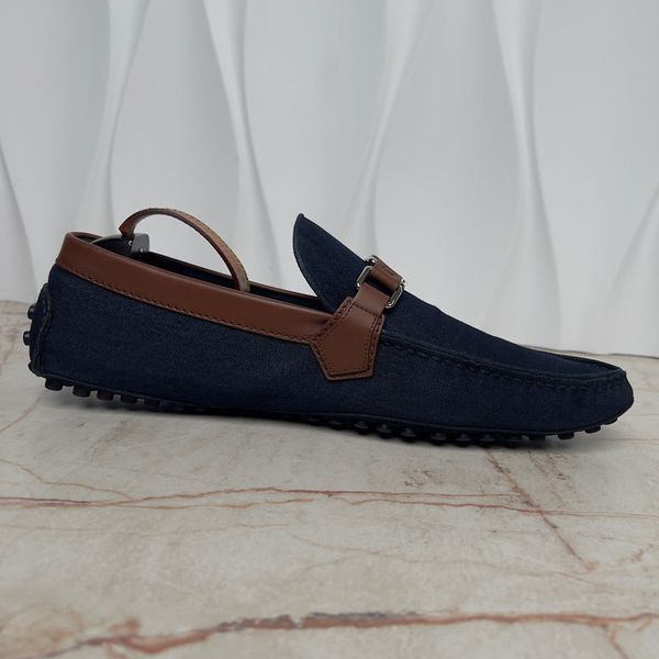 Hockenheim Moccasins Blue Denim