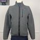 Retro Pile Gray Full Zip Fleece Jacket