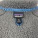 Retro Pile Gray Full Zip Fleece Jacket
