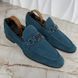 Lexington Loafers Blue Suede