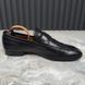 GUCCI Donnie Loafers Black Leather 3674 фото 8