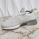 V.N.R. Logo Sneakers White Knit Fabric
