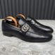 GUCCI Donnie Loafers Black Leather 3674 фото 6