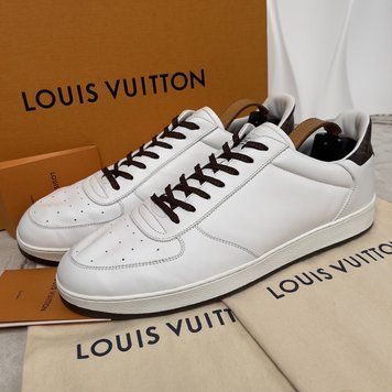 Rivoli Monogram Sneakers White Leather
