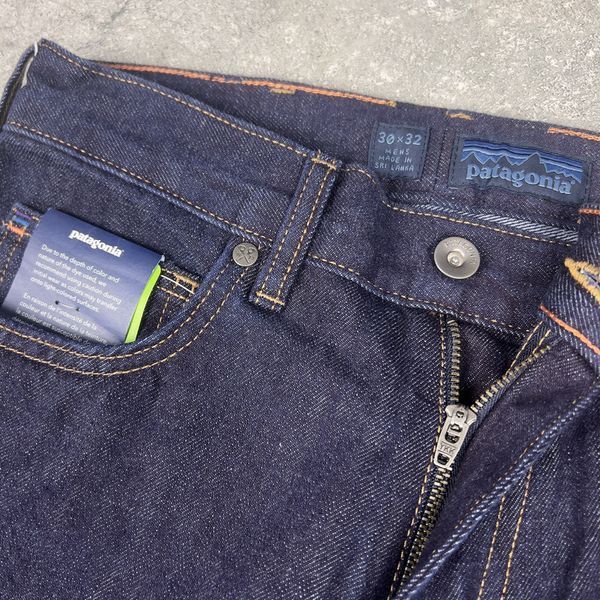 Perfomance Straight Fit Jeans Blue Organic Cotton