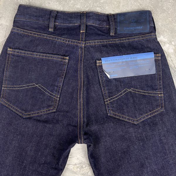 Perfomance Straight Fit Jeans Blue Organic Cotton