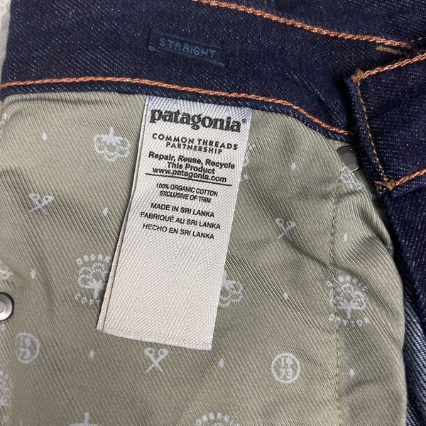 Perfomance Straight Fit Jeans Blue Organic Cotton