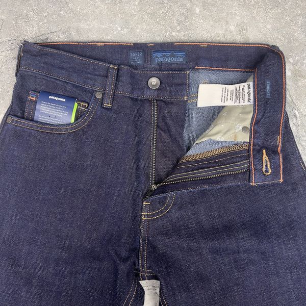 Perfomance Straight Fit Jeans Blue Organic Cotton