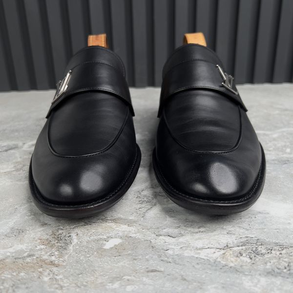 LV Saint Germain Loafers Black Leather