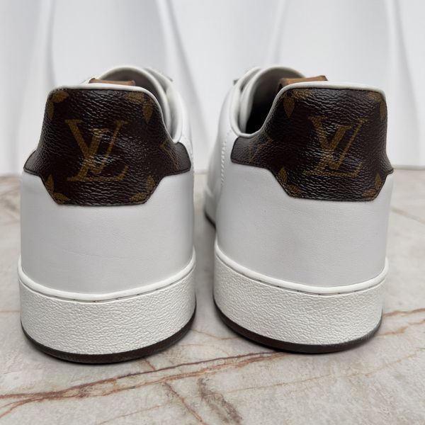 Rivoli Monogram Sneakers White Leather