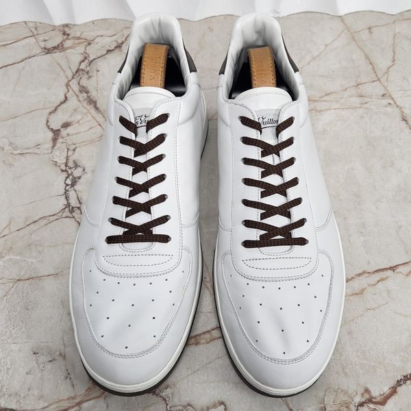 Rivoli Monogram Sneakers White Leather