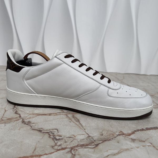 Rivoli Monogram Sneakers White Leather