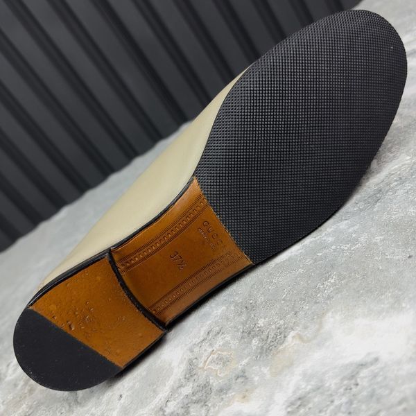 Jordaan Horsebit Loafers Gray Leather