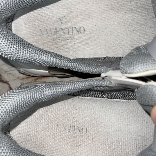 Wod Panelled Sneakers Off White Leather
