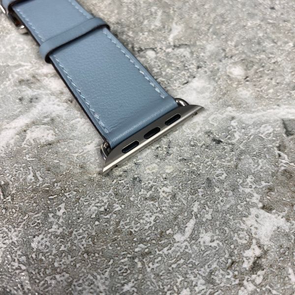 Apple Watch Ocean Blue Leather 42 44 45 mm