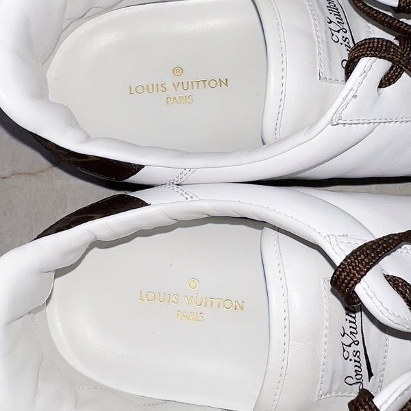 Rivoli Monogram Sneakers White Leather