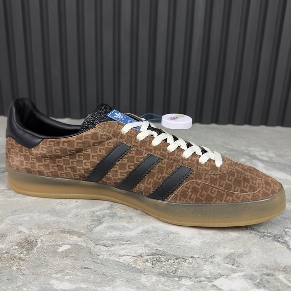 Adidas Gazelle GG кросівки коричневі велюрові 2923 фото