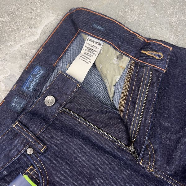 Perfomance Straight Fit Jeans Blue Organic Cotton