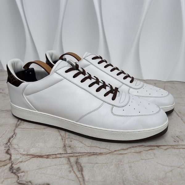 Rivoli Monogram Sneakers White Leather