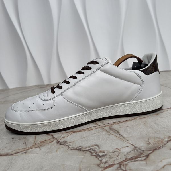 Rivoli Monogram Sneakers White Leather