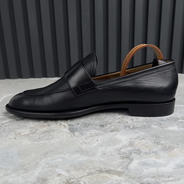 LV Saint Germain Loafers Black Leather