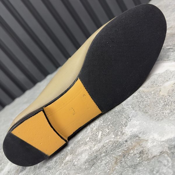 Jordaan Horsebit Penny Loafers Gray Leather