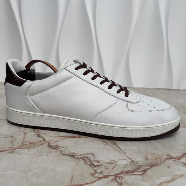 Rivoli Monogram Sneakers White Leather