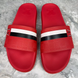 Waterfront Sandals Slides Damier Red Rubber