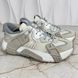 Wod Panelled Sneakers Off White Leather
