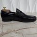 Outline Penny Loafers Damier Infini Black Leather